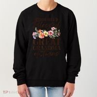 Double Blessed Great Grandma Of Twins Funny Twin Women's Sweatshirt thumb 0