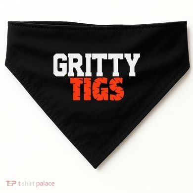 Detroit Baseball Gritty Tigs USA-Made Doggie Bandana
