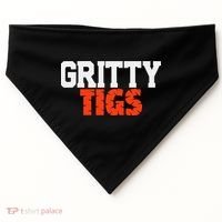 Detroit Baseball Gritty Tigs USA-Made Doggie Bandana thumb 0