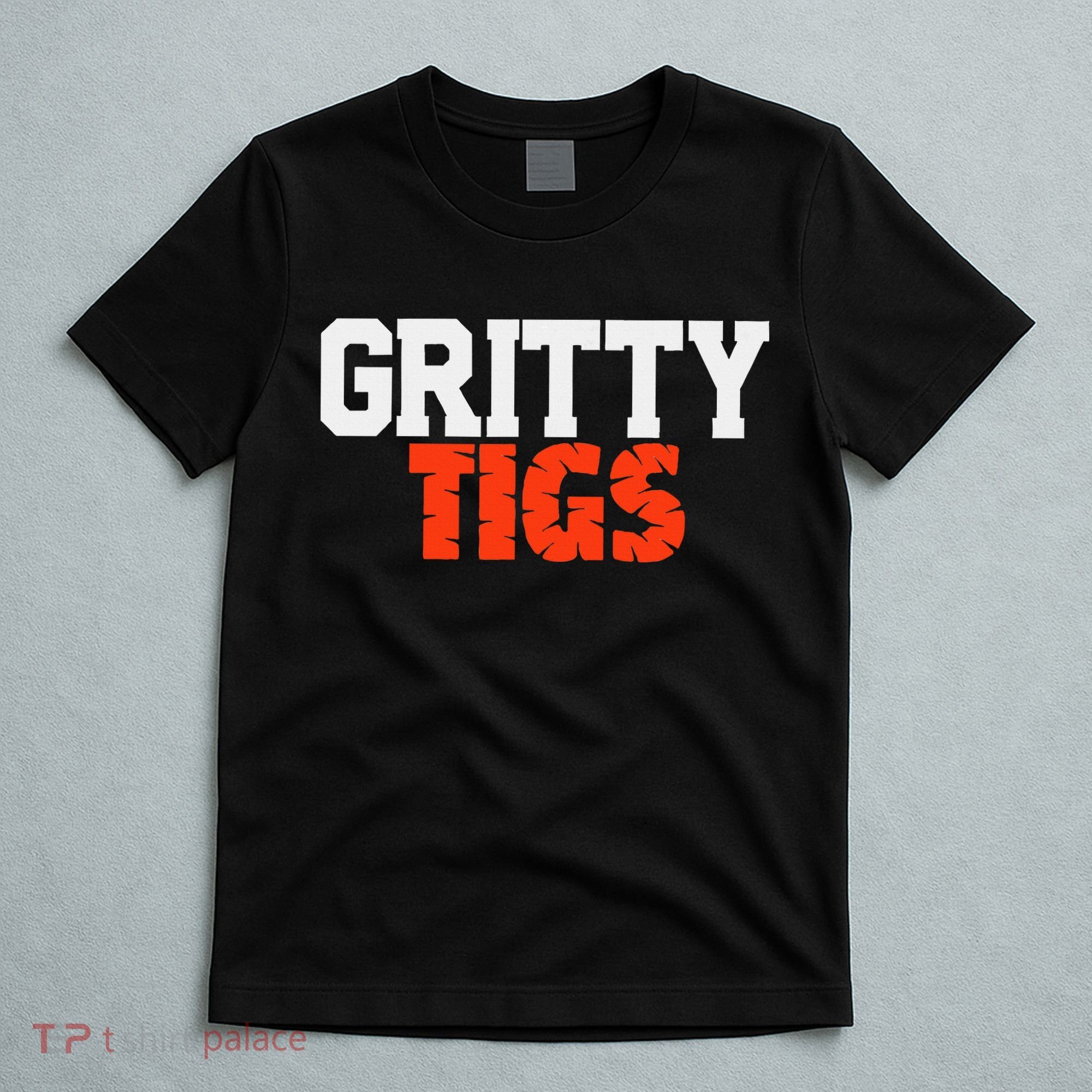 Detroit Baseball Gritty Tigs T-Shirt