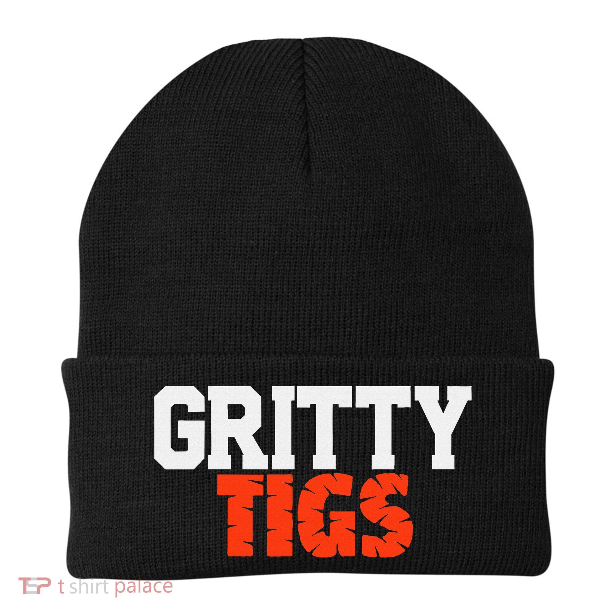 Detroit Baseball Gritty Tigs Beanie
