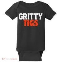 Detroit Baseball Gritty Tigs Baby Bodysuit thumb 0