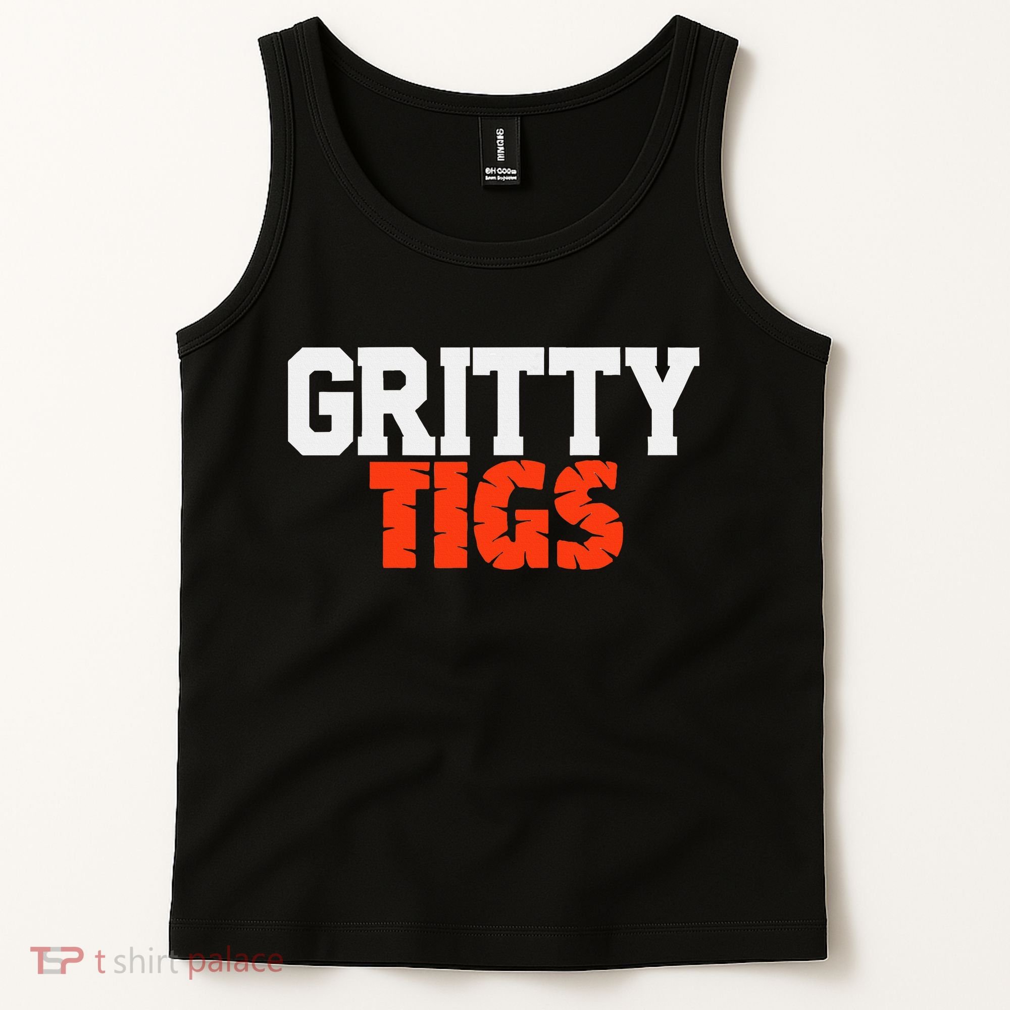 Detroit Baseball Gritty Tigs Tank Top