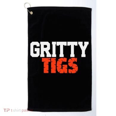 Detroit Baseball Gritty Tigs Golf Towel