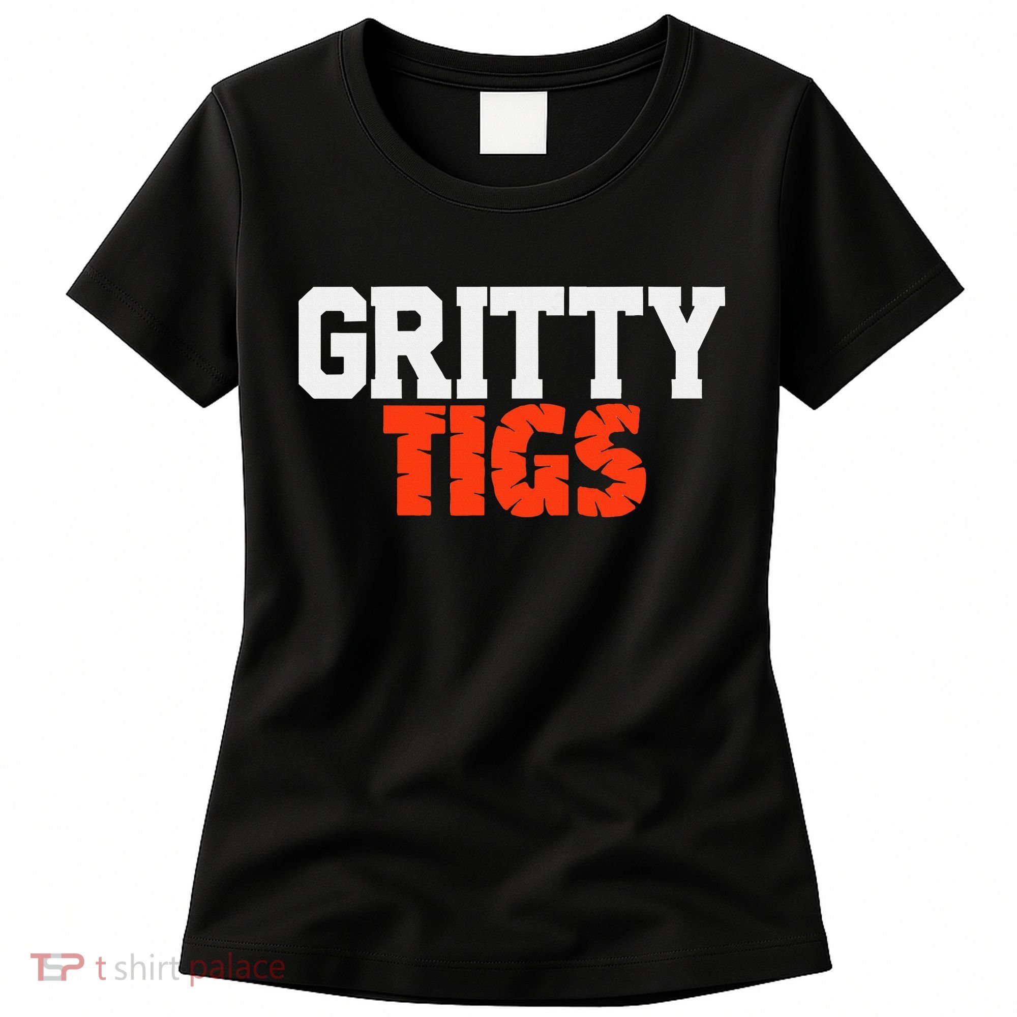 Detroit Baseball Gritty Tigs Women's T-Shirt