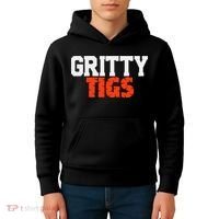 Detroit Baseball Gritty Tigs Kids Hoodie thumb 4