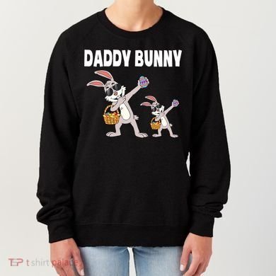 Daddy Bunny Gift Cute Matching Family Dad Easter Gift Women's Sweatshirt