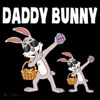 Daddy Bunny Gift Cute Matching Family Dad Easter Gift Bucket Hat thumb 4