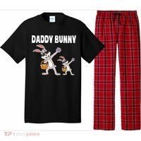 Daddy Bunny Gift Cute Matching Family Dad Easter Gift Pajama Set thumb 0