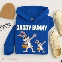 Daddy Bunny Gift Cute Matching Family Dad Easter Gift Hoodie thumb 4