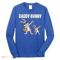 Daddy Bunny Gift Cute Matching Family Dad Easter Gift Long Sleeve Shirt thumb 0