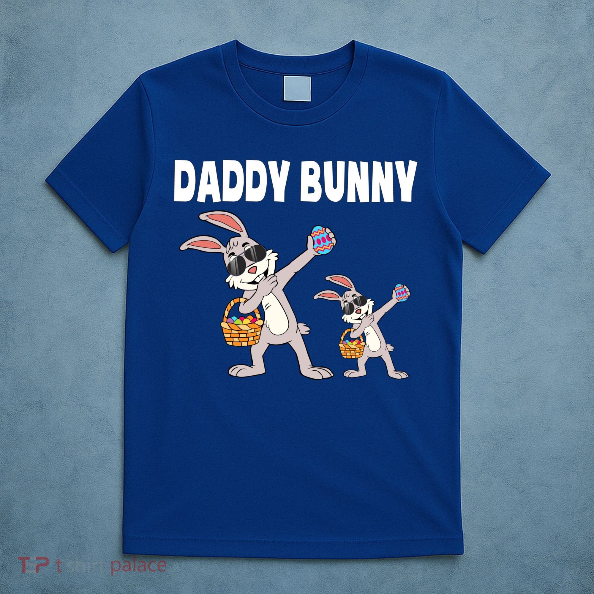 Daddy Bunny Gift Cute Matching Family Dad Easter Gift T-Shirt