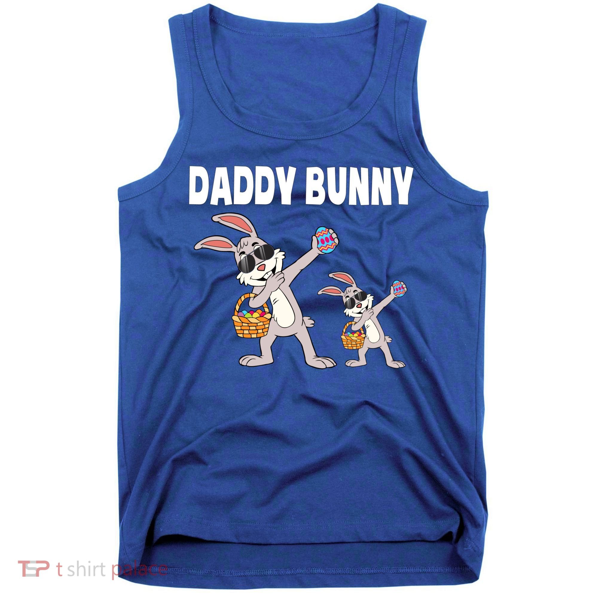 Daddy Bunny Gift Cute Matching Family Dad Easter Gift Tank Top