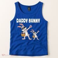 Daddy Bunny Gift Cute Matching Family Dad Easter Gift Tank Top thumb 2