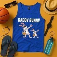 Daddy Bunny Gift Cute Matching Family Dad Easter Gift Tank Top thumb 4