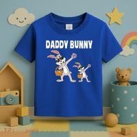 Daddy Bunny Gift Cute Matching Family Dad Easter Gift Toddler T-Shirt thumb 3