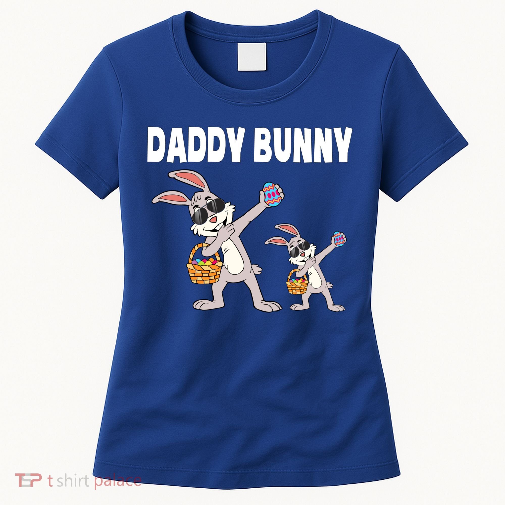 Daddy Bunny Gift Cute Matching Family Dad Easter Gift Women's T-Shirt