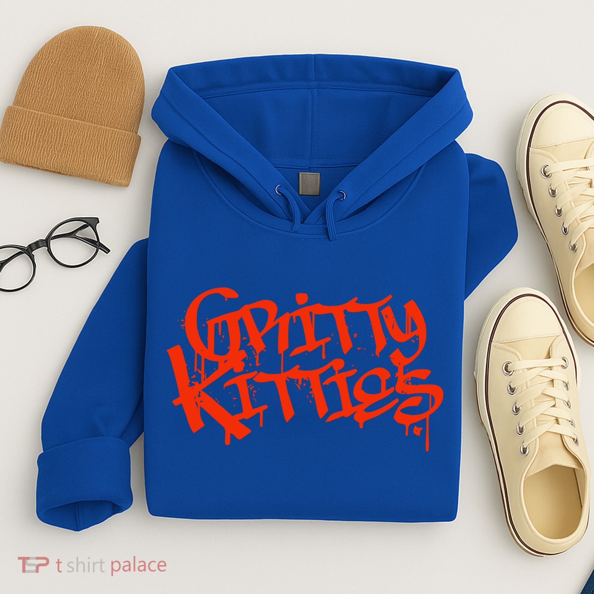 Detroit Baseball Gritty Kitties Hoodie