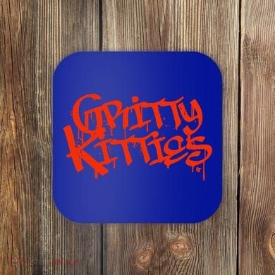 Detroit Baseball Gritty Kitties Coaster