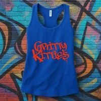 Detroit Baseball Gritty Kitties Women's Tank Top thumb 3