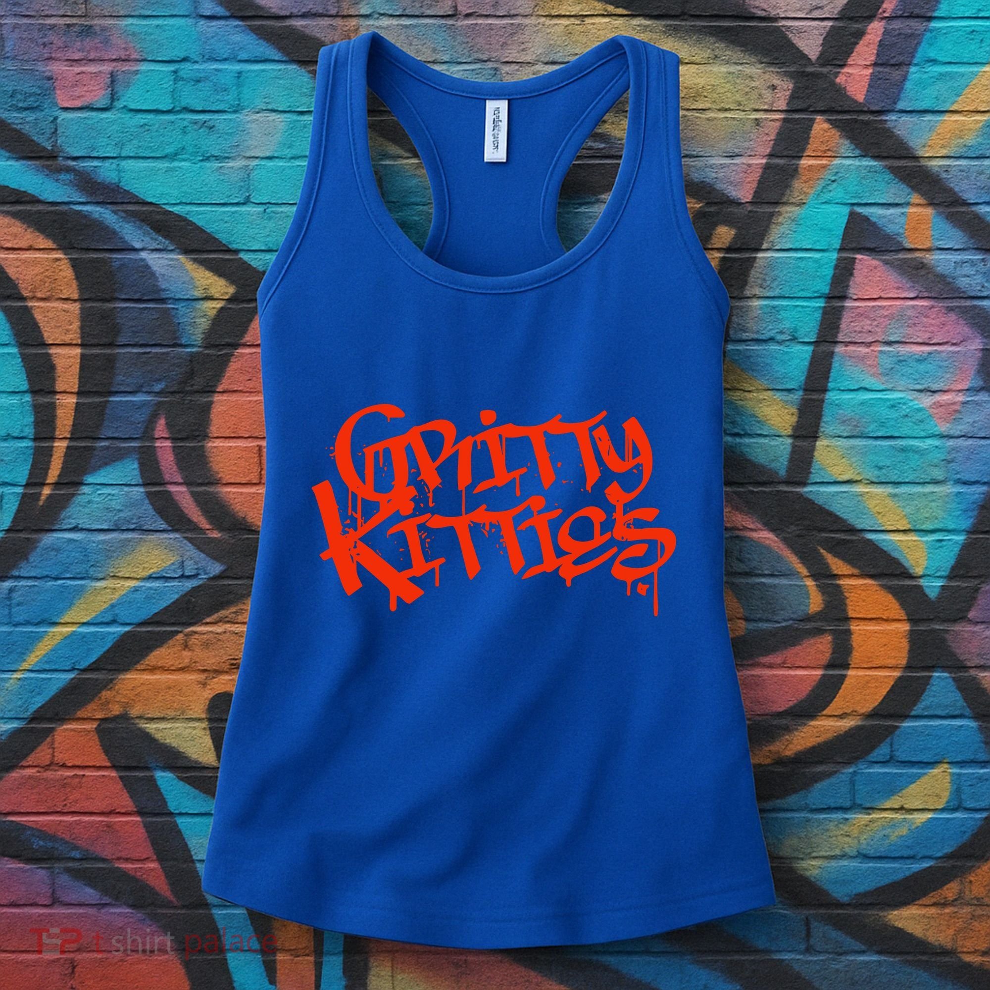 Detroit Baseball Gritty Kitties Women's Tank Top