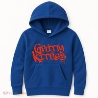 Detroit Baseball Gritty Kitties Kids Hoodie thumb 0
