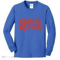 Detroit Baseball Gritty Kitties Kids Long Sleeve Shirt thumb 0
