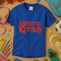 Detroit Baseball Gritty Kitties Kids T-Shirt thumb 3