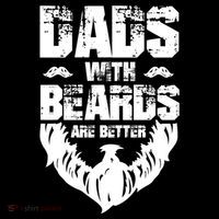 Dad Beard Gift Dads With Beards Are Better Gift For Dad Cool Gift USA-Made Doggie Bandana thumb 2