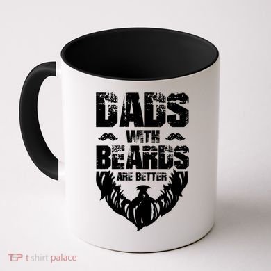 Dad Beard Gift Dads With Beards Are Better Gift For Dad Cool Gift Coffee Mug