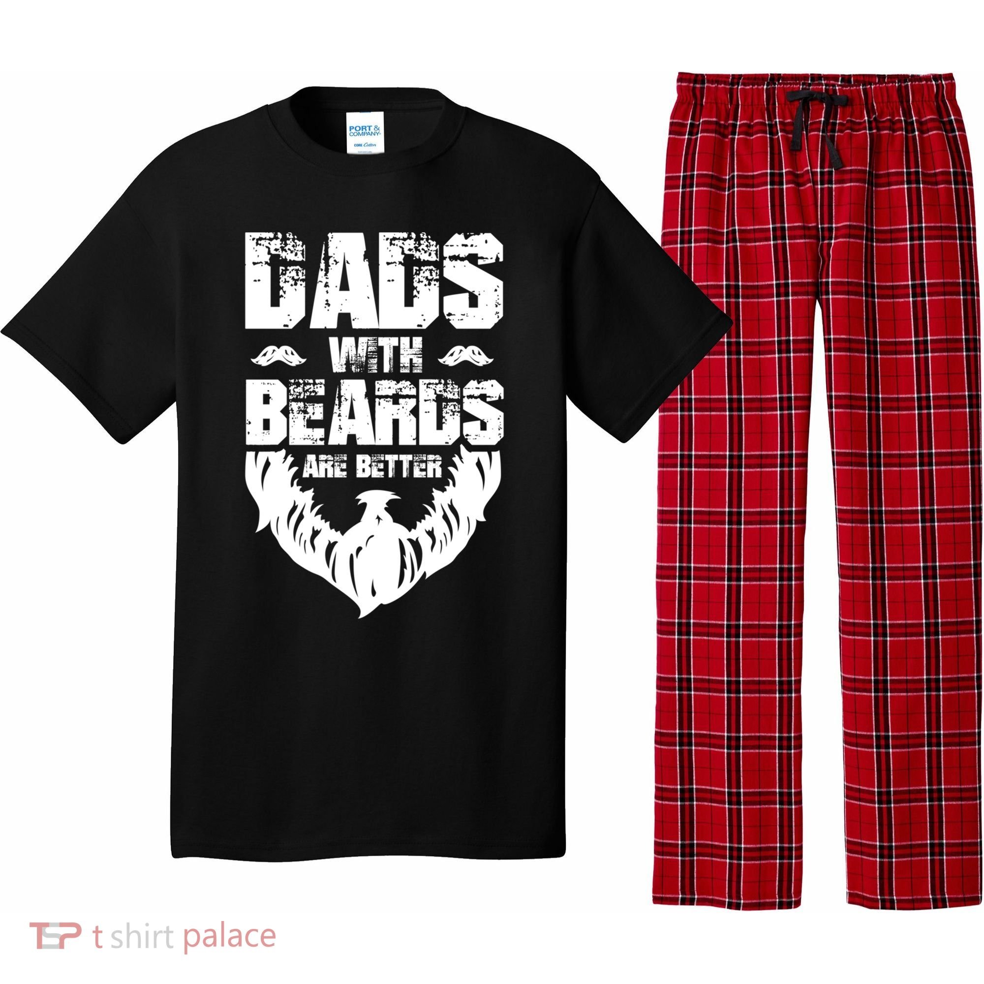 Dad Beard Gift Dads With Beards Are Better Gift For Dad Cool Gift Pajama Set