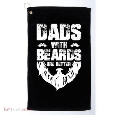 Dad Beard Gift Dads With Beards Are Better Gift For Dad Cool Gift Golf Towel