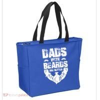 Dad Beard Gift Dads With Beards Are Better Gift For Dad Cool Gift Tote Bag thumb 2