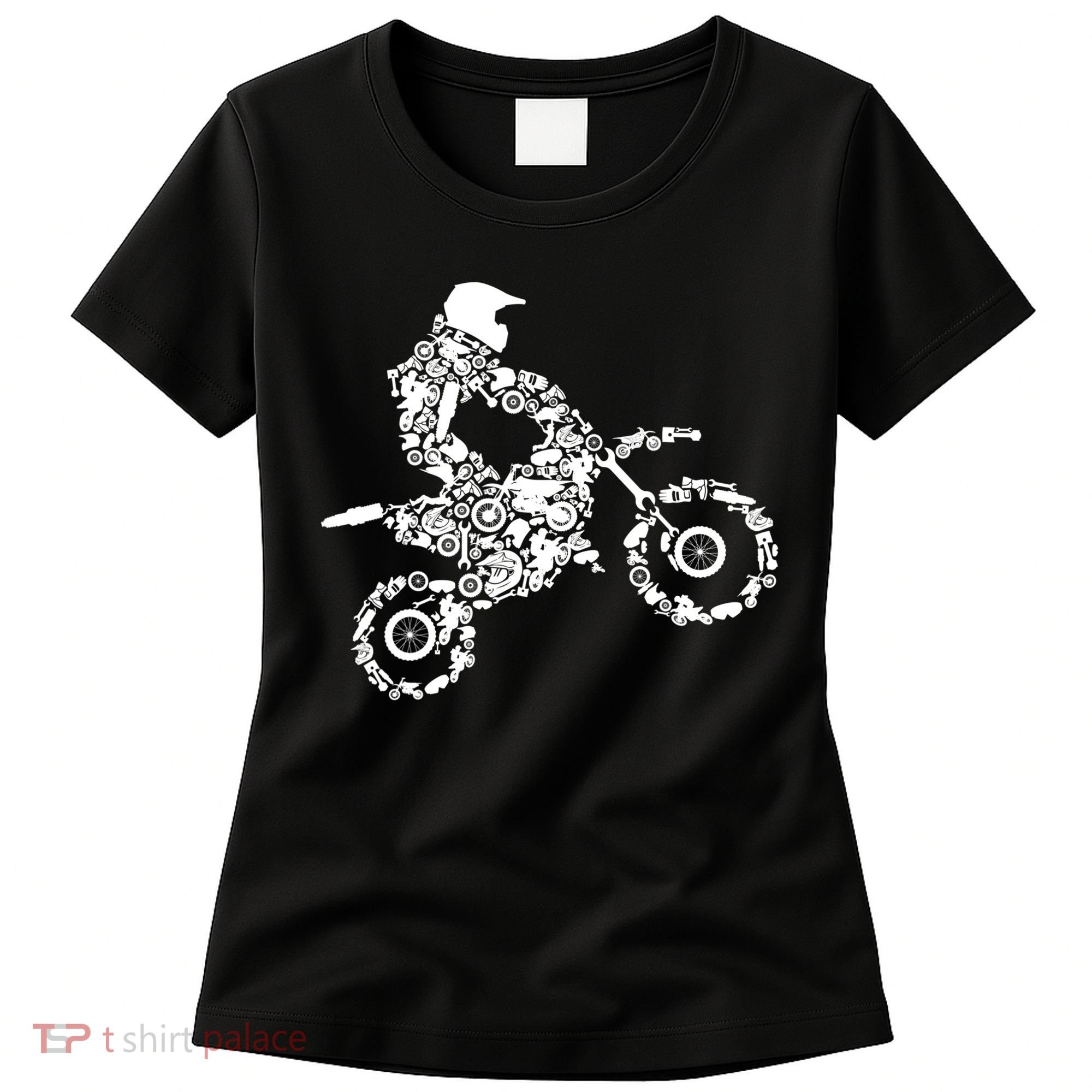Dirt Bike Gift For Rider Motocross Enduro Dirt Biking Gift Women's T-Shirt