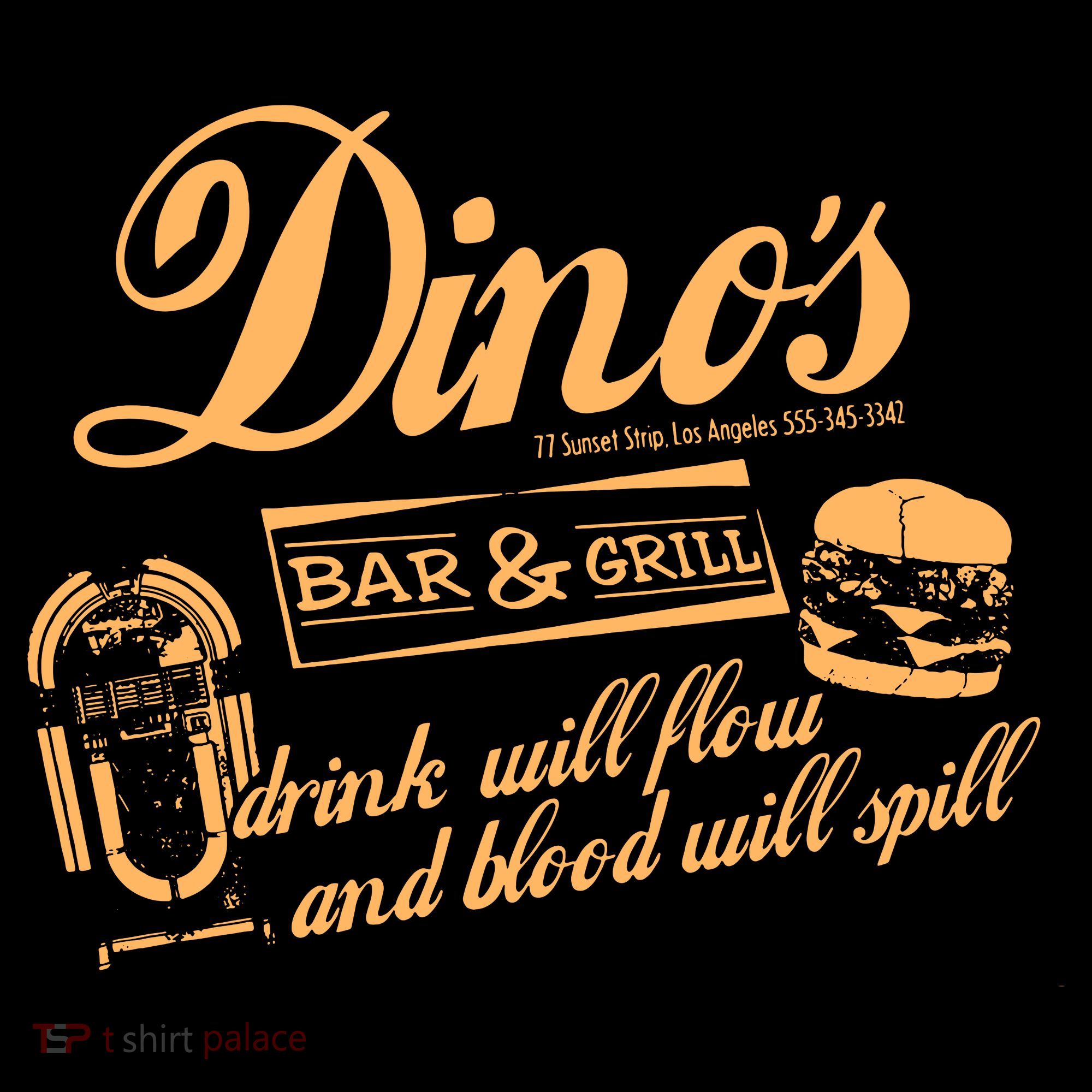 DINO'S BAR & GRILL CLASSIC ROCK Copy Backpack