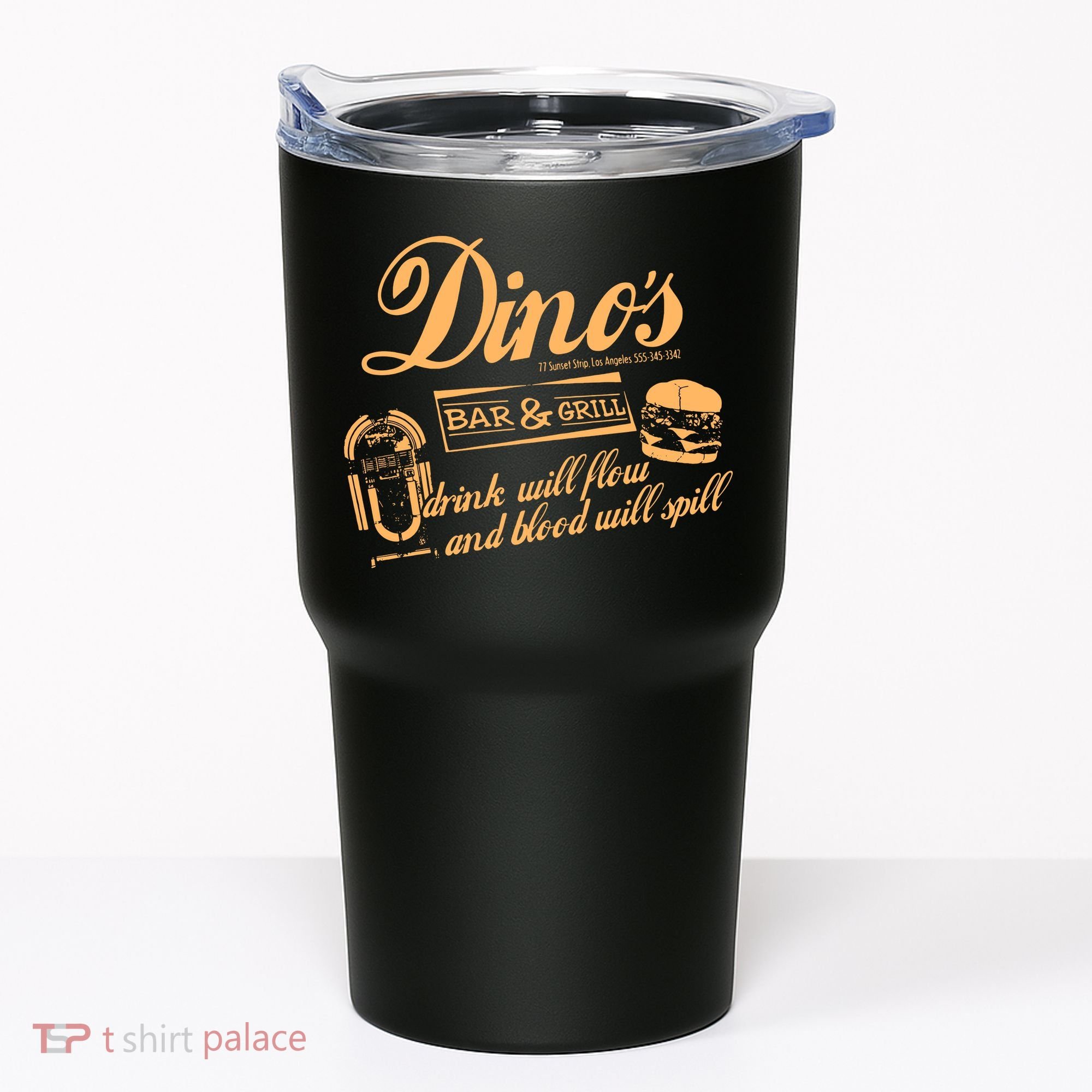 DINO'S BAR & GRILL CLASSIC ROCK Copy Tumbler