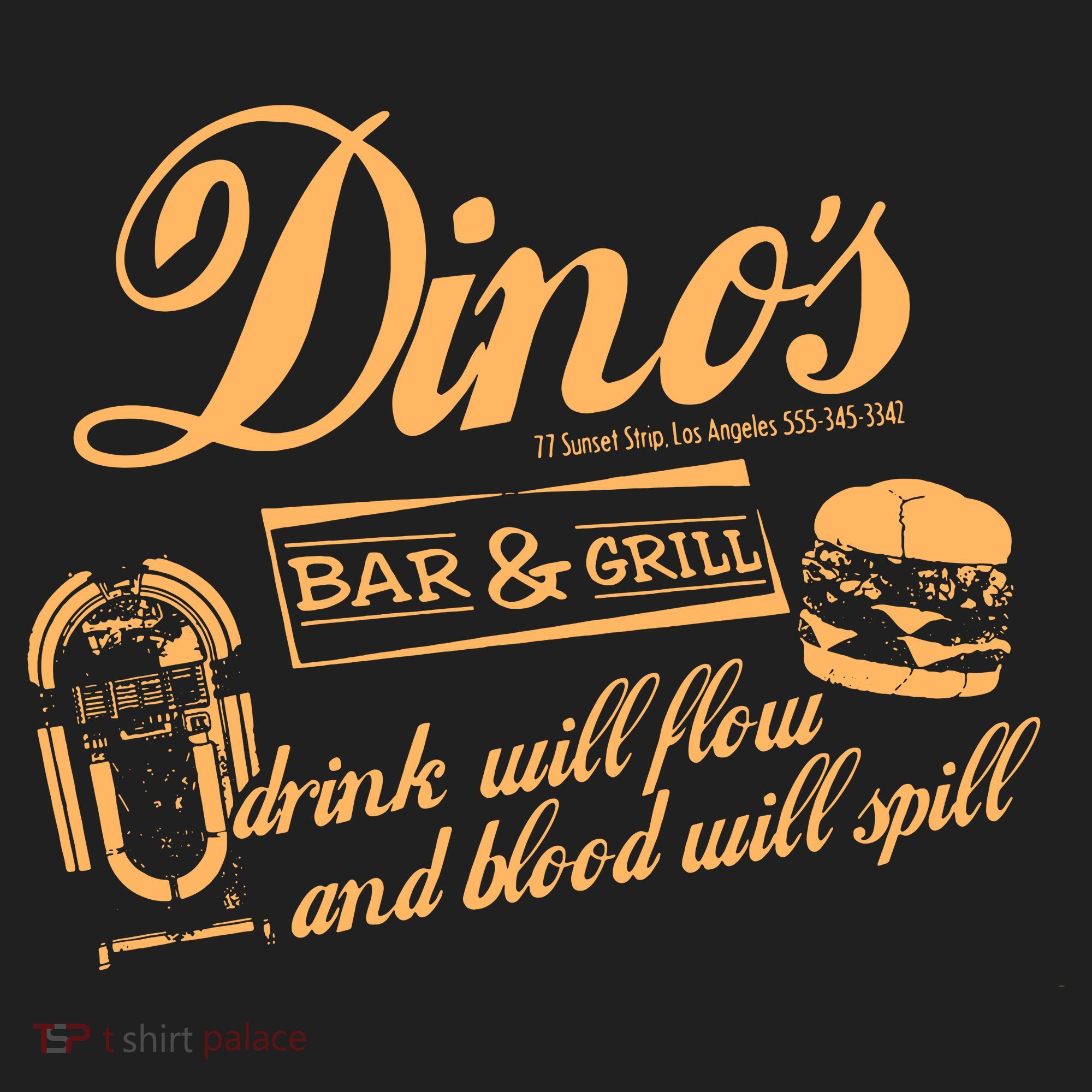 DINO'S BAR & GRILL CLASSIC ROCK Copy Tumbler