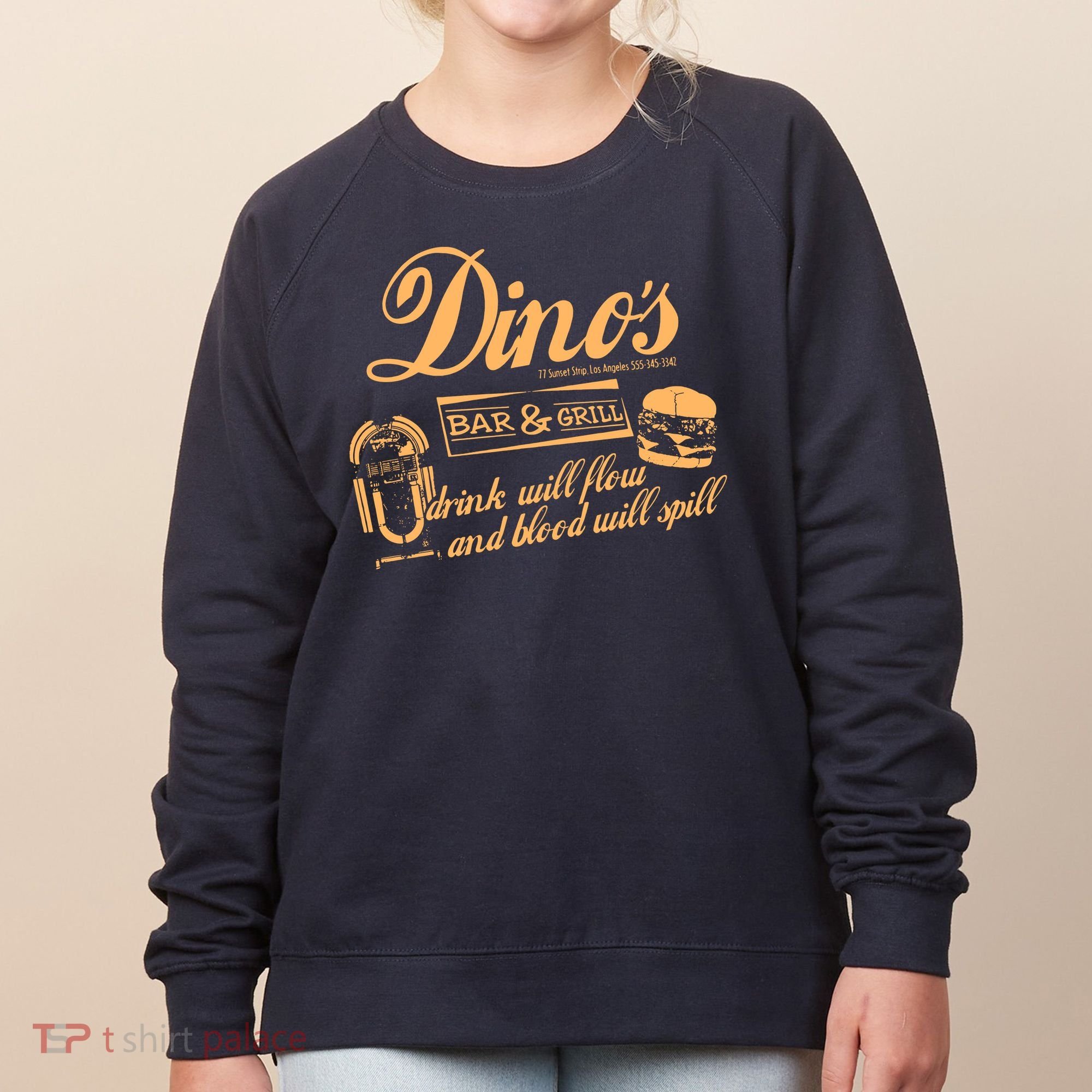 DINO'S BAR & GRILL CLASSIC ROCK Copy Women's Sweatshirt