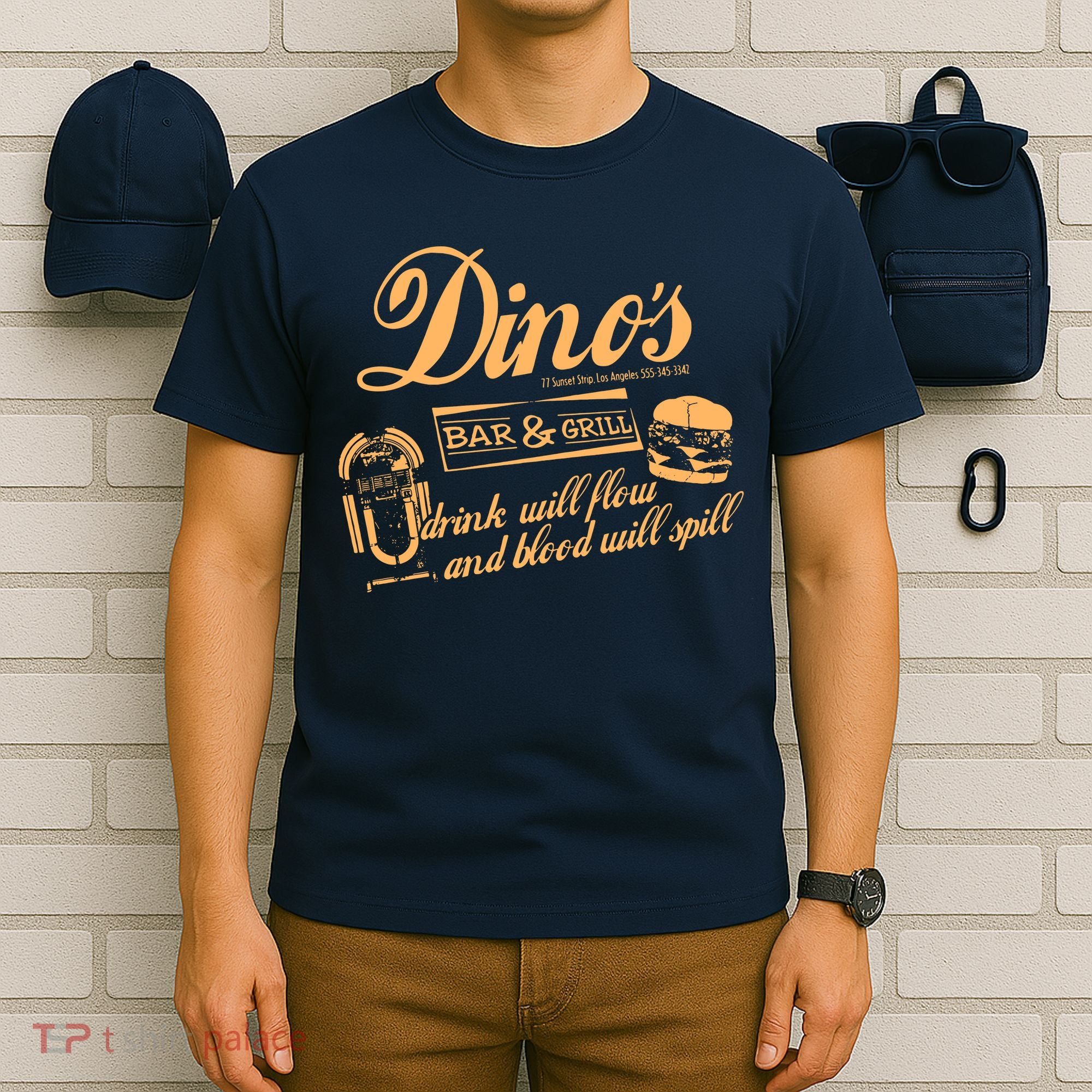 DINO'S BAR & GRILL CLASSIC ROCK Copy T-Shirt