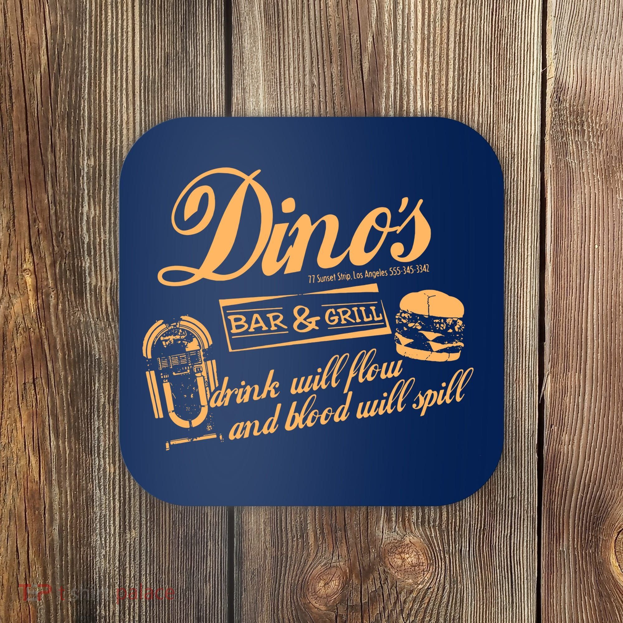 DINO'S BAR & GRILL CLASSIC ROCK Copy Coaster
