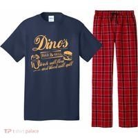 DINO'S BAR & GRILL CLASSIC ROCK Copy Pajama Set thumb 0