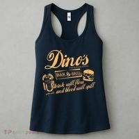 DINO'S BAR & GRILL CLASSIC ROCK Copy Women's Tank Top thumb 3