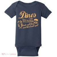 DINO'S BAR & GRILL CLASSIC ROCK Copy Baby Bodysuit thumb 0