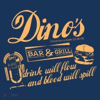 DINO'S BAR & GRILL CLASSIC ROCK Copy Visor thumb 3