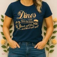 DINO'S BAR & GRILL CLASSIC ROCK Copy Women's T-Shirt thumb 2