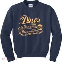 DINO'S BAR & GRILL CLASSIC ROCK Copy Kids Sweatshirt thumb 0