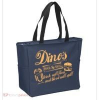 DINO'S BAR & GRILL CLASSIC ROCK Copy Tote Bag thumb 2
