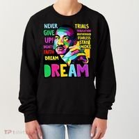 Dream Black History Month Martin Luther King Day Women's Sweatshirt thumb 0