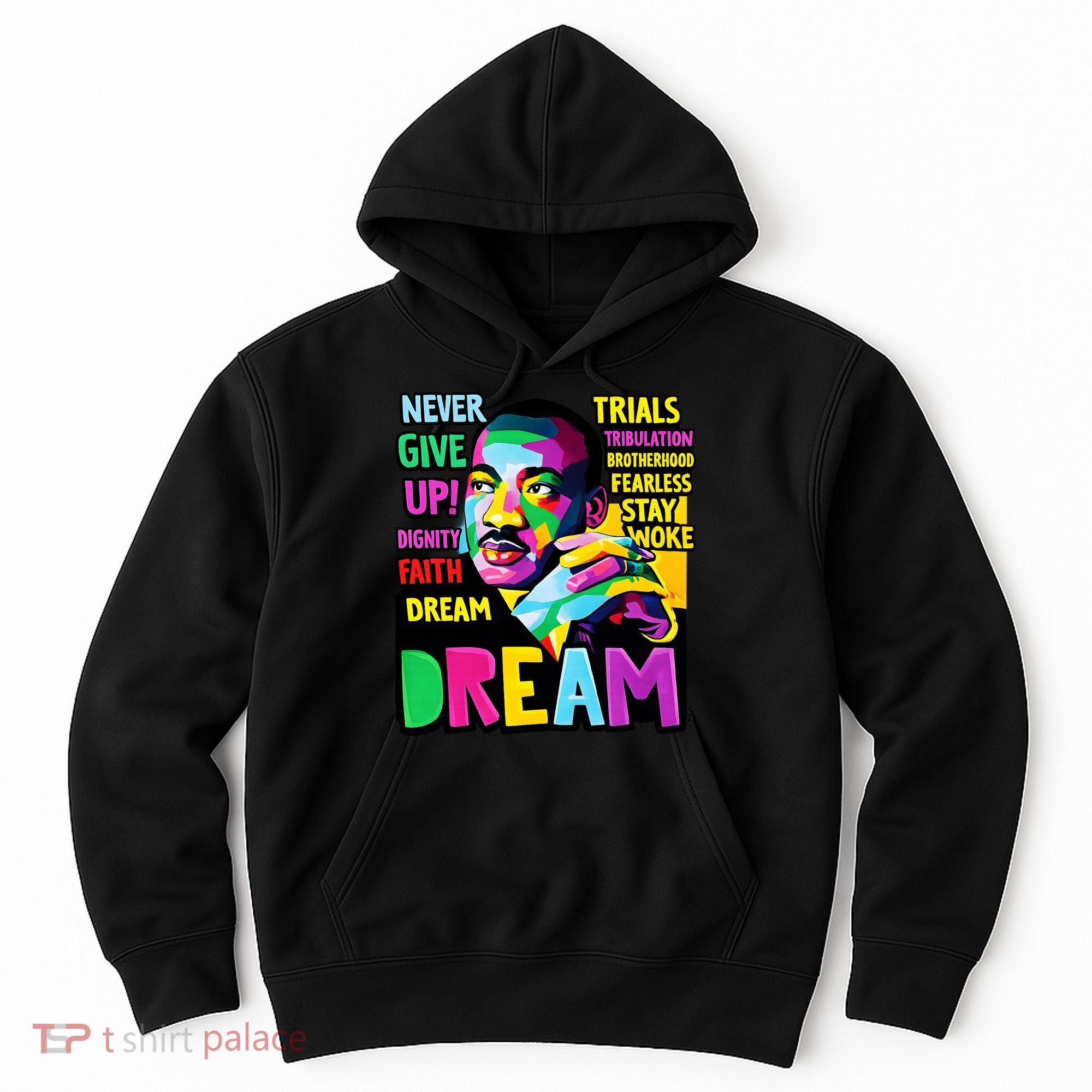 Dream Black History Month Martin Luther King Day Hoodie