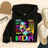 Dream Black History Month Martin Luther King Day Hoodie thumb 4